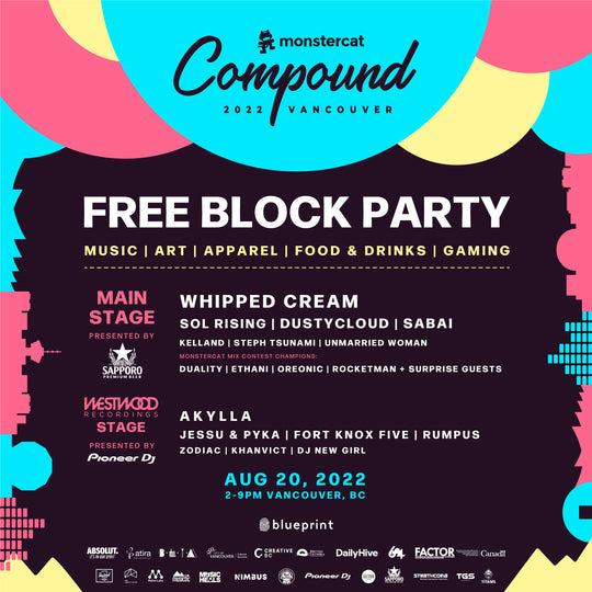 Westwood teams up with Monstercat for FREE Summer 2022 Block Party